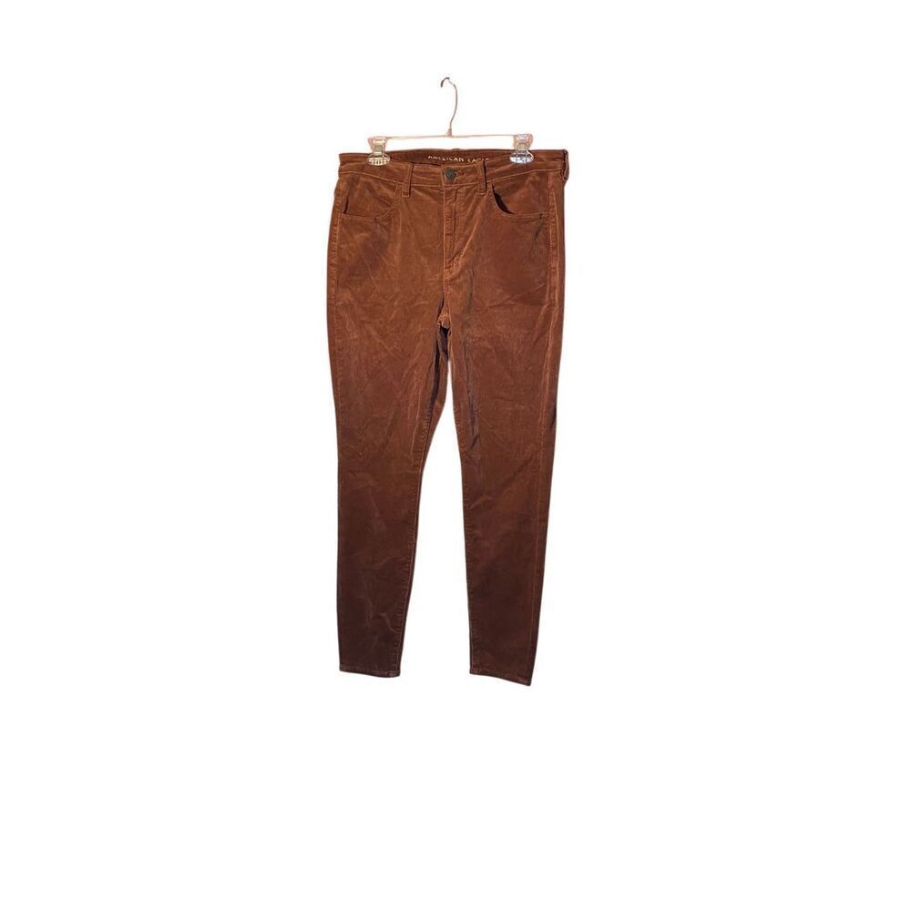 American eagle women’s superstretch high rise corduroy pants, size 12
